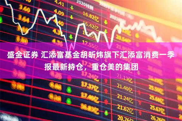 盛金证券 汇添富基金胡昕炜旗下汇添富消费一季报最新持仓，重仓美的集团