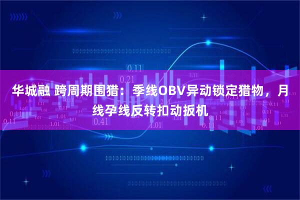 华城融 跨周期围猎：季线OBV异动锁定猎物，月线孕线反转扣动扳机